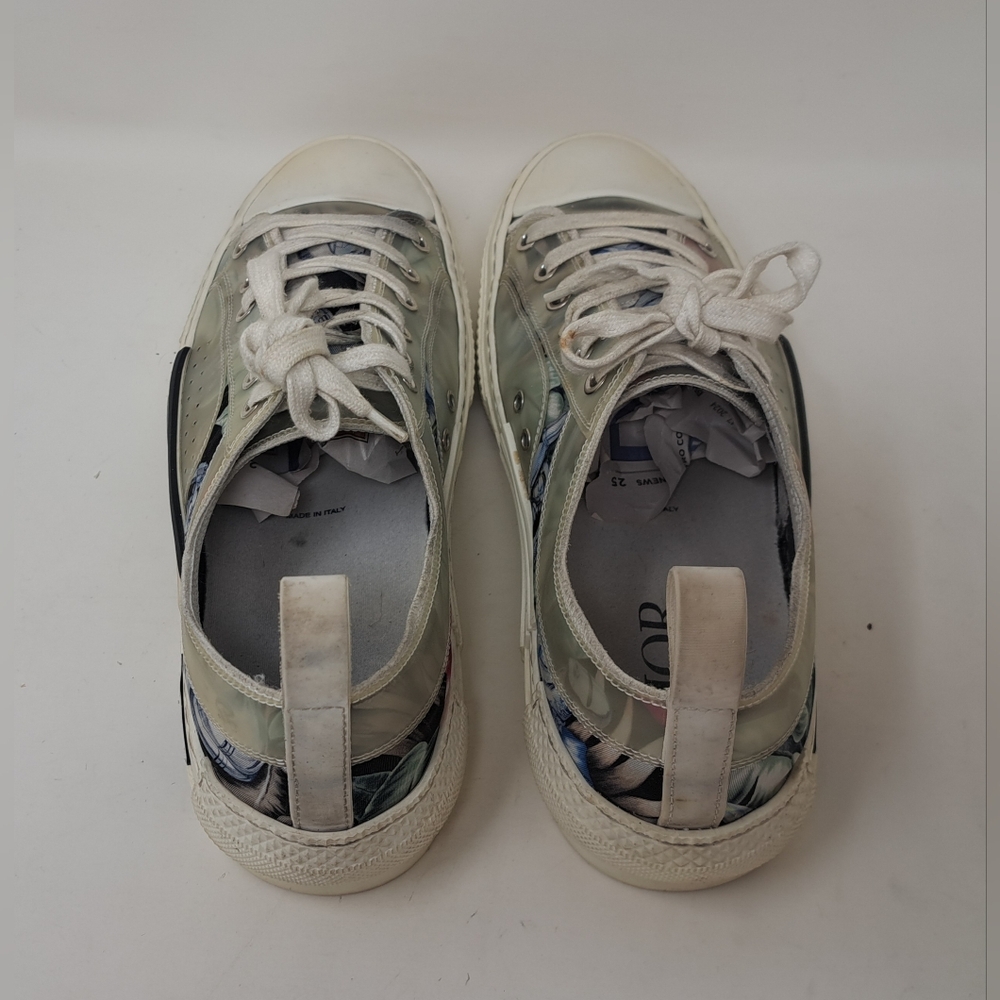 Dior x Sorayama Men's B23 Robot Floral Sneaker Shoes Lace Ups Size 8 US 41 EU - Picture 13 of 16